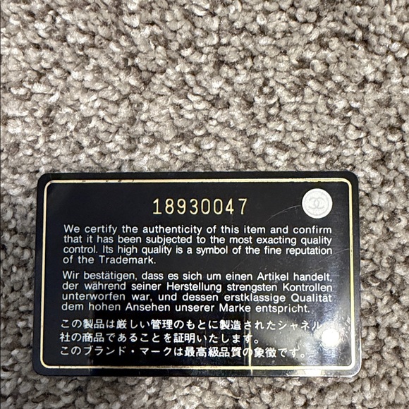 Chanel Navy Quilted Patter Accordion Shoulder Bag - Picture 15 of 16